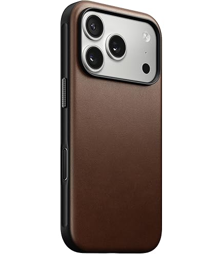 NOMAD Rugged Leather Case for iPhone 17 Pro 6.3